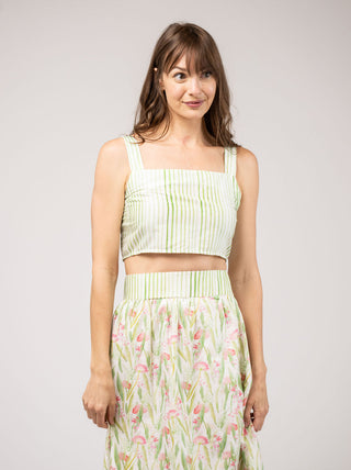 Beau & Ro Markey Top, Roam English Stripe