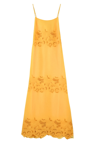 Mirth Ilio Dress, Marigold Embroidered Deco