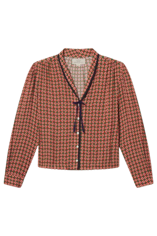 Trovata Lottie Blouse, Vintage Parlor