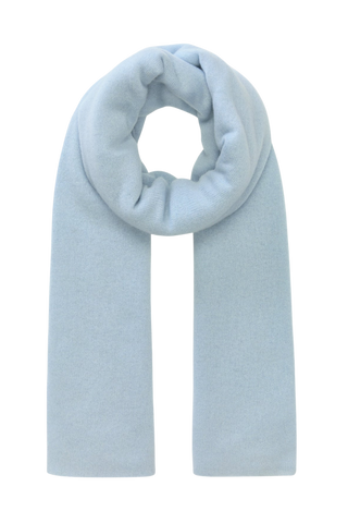 White & Warren Cashmere Travel Wrap, Pastel Blue