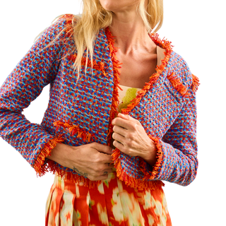 Hunter Bell Coco Jacket, Mariner Tweed