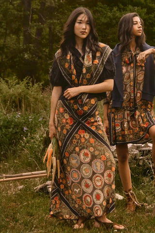 Hunter Bell Suki Skirt, Found Heirloom