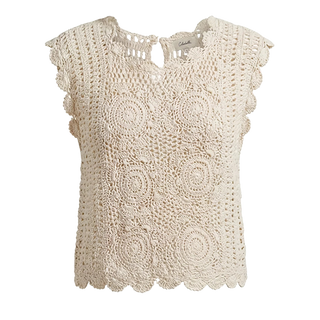 Cleobella Astra Top, Parchment