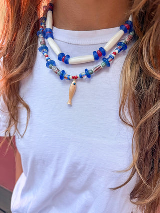 Twine & Twig Classic Bar 16" Necklace, Cape Cod