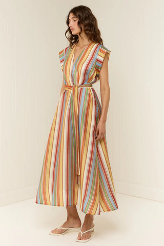 Palm Noosa Gigi Dress, Anana Stripe