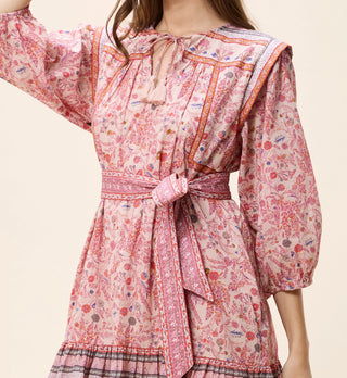 Cleobella Frieda Mini Dress, Dahlia Print