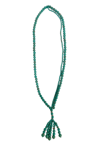 The Isla Tassel Necklace, Turquoise