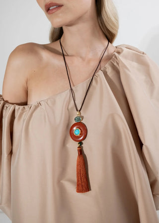 Jennifer Behr Arizona Necklace, Jasper