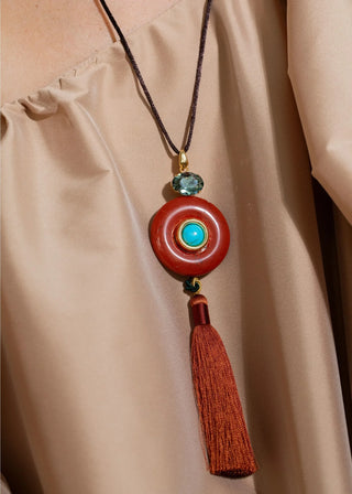Jennifer Behr Arizona Necklace, Jasper