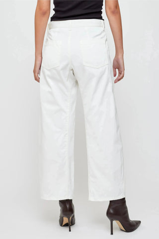 Moussy Malba Gusset Cargo Pants, White