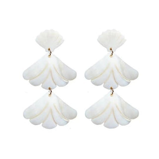 Mermaid Shell Drop Earrings