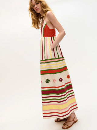 Carolina K Amelia Dress, Gardenia