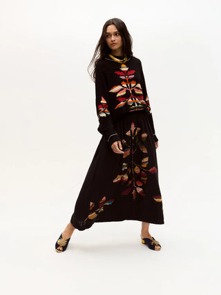 Carolina K Larissa Skirt, Black