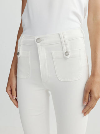 DL1961 Bridget Boot High Rise Instasculpt Crop, Porcelain