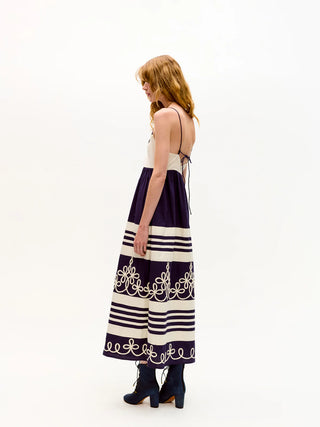 Carolina K Amelia Dress, Navy