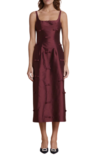 Lovaan Camilla Dress, Plum