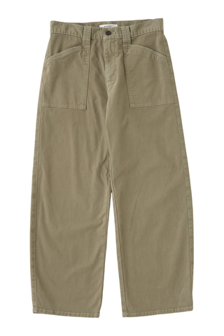 Moussy Vintage Pomonok Gusset Cargo Pants, Khaki