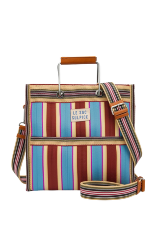 TS Le Sac Sulpice Palma Mini Metal Handle Tote, Porto