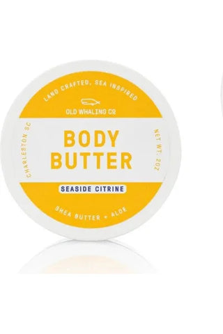 Old Whaling Co. Travel Size Body Butter, Seaside Citrine
