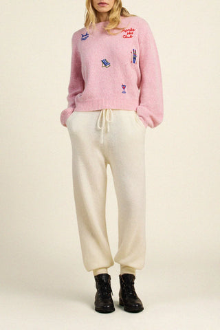Trovata Ryann Sweater, Pink Ski Party