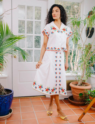 Love the Label Vera Top, Kay Morris Embroidery