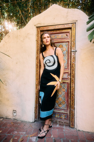 Cleobella Brie Midi Dress, Black