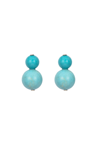 Jennifer Behr Cara Earrings, Turquoise
