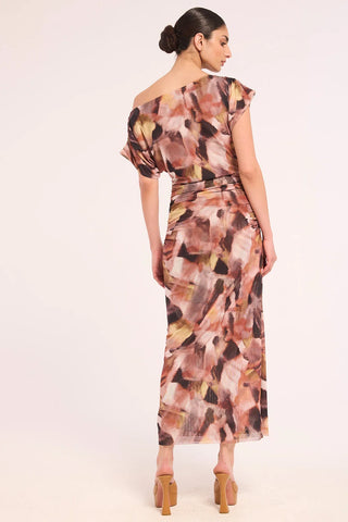 Misa Kiana Dress, Abstract Blur