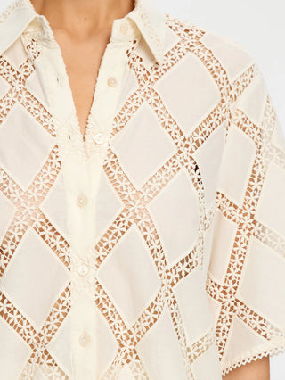 Kivari Izzy Shirt, Cream