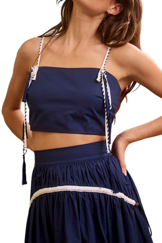 Hunter Bell Kiki Top, Deep Sea