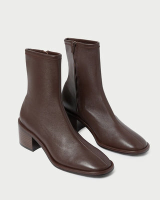 Loeffler Randall Roxy Stretch Block Heel Bootie, Espresso
