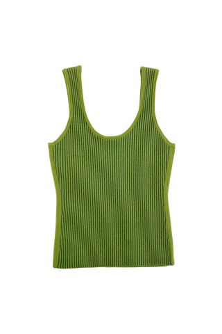 Kerisma Twigs Tank, Lime Evergreen