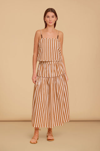 Olivia by Livro Carter Top, Tuck Stripes