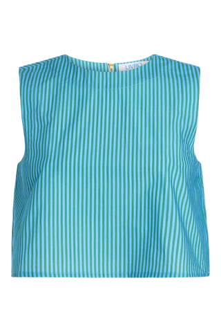 Livro Crop Top, Cedar Pinstripe