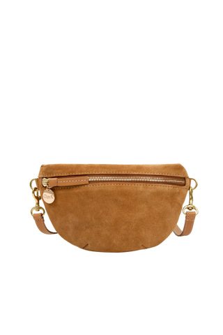 Clare V. Petite Fanny, Caramel Suede