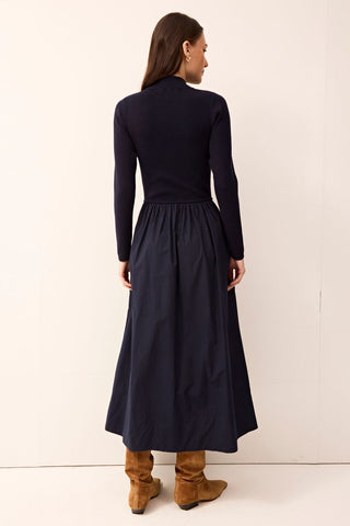 Marie Oliver Barrett Dress, Navy