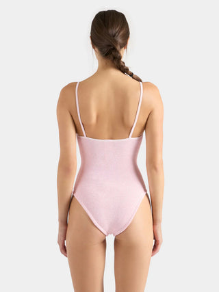 Hunza G Pamela Swimsuit, Ballet Pink