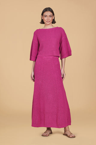 Olivia by Livro Wren Top, Dragonfruit