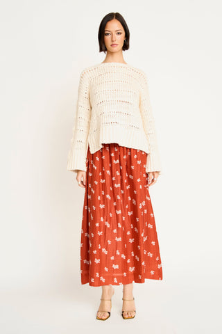 Mirth Verona Skirt, Burnt Iris
