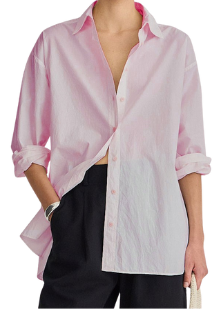 Apiece Apart Isolde Button Down, Rosewater