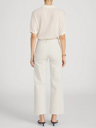 Frame The Anchor Pant, Flax Stripe