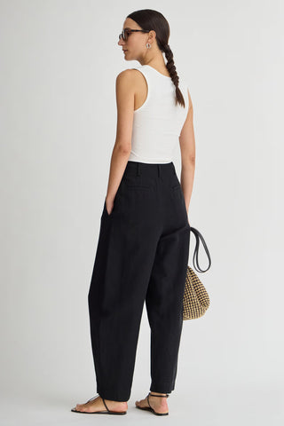 Apiece Apart Bari Crop Trouser, Black