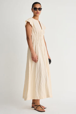 Apiece Apart Maravilla Pintuck Maxi, Shell