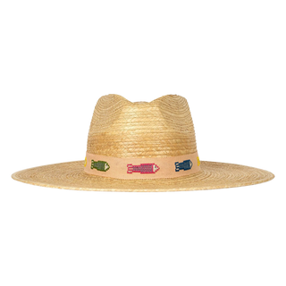 Sunshine Tienda Palm Hat, Colorful Fin