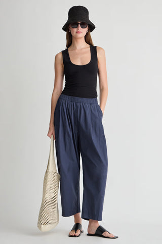 Apiece Apart Spa Pleat Pant, Navy