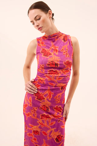 Misa LA Athena Dress, Lucent Flora