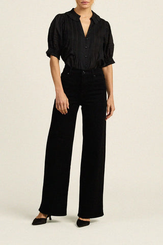 Trovata Amelia Blouse, Black