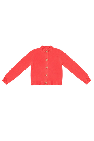 TS Tutto Cardigan, Tomato