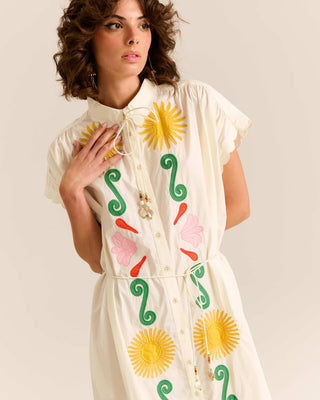Carolina K Valerie Kaftan, Off White