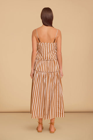 Olivia by Livro Carter Top, Tuck Stripes